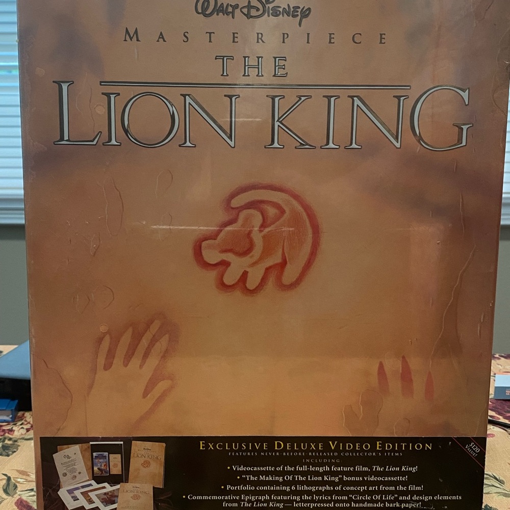 The Lion King Exclusive Deluxe Video Edition